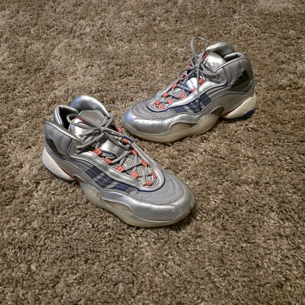 Adidas 98 Crazy BYW "Silver Metallic" Men sz 12